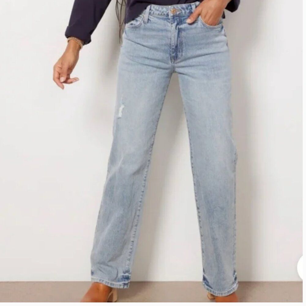 KUT from the Kloth Sienna High Waist Wide Leg Jeans Sz 2